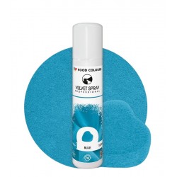 Zamsz w Sprayu Niebieski Food Colorus Velvet 100ml