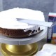 Szpatuła cukiernicza wygięta nóż 25cm stalnierdzewna