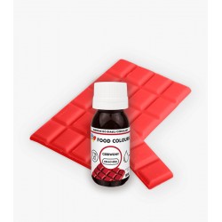 Barwnik spożywczy do czekolady i mas tłustych CZERWONY 18ml