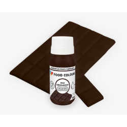 Barwnik spożywczy do czekolady i mas tłustych BRĄZ CZEKOLADOWY 18ml