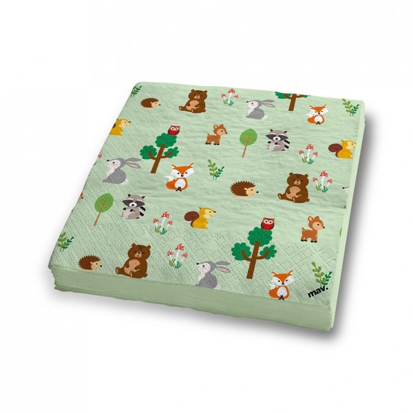 Serwetki papierowe Woodland 33x33cm 20szt