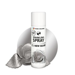Barwnik spożywczy w sprayu SREBRNY 50ml Food Colours