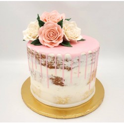 Podkład pod tort Złoty Gruby 20x1,2cm