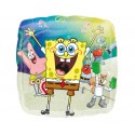 Balon foliowy Spongebob 46cm kwadrat