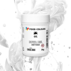 Barwnik spożywczy w żelu Biały 35g Food Colours