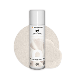Zamsz w Sprayu Biały Food Colours Velvet 250ml