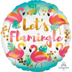 Balon foliowy Flamingi 18 cali 45 cm