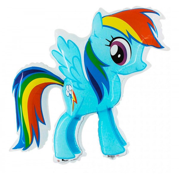Balon foliowy "Me little Pony Rainbow Dash"