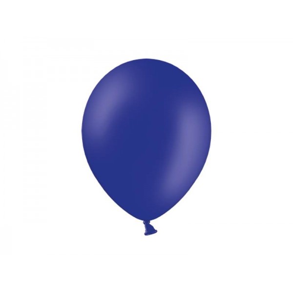 Balony pastelowe niebieskie królewskie 10cali 26cm 100szt