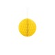 Kula bibułowa żółta 10cm