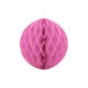 Kula bibułowa różowa 30cm