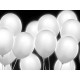 Balony ledowe świecące białe 5szt