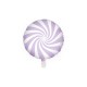 Balon foliowy cukierek jasny liliowy 45cm