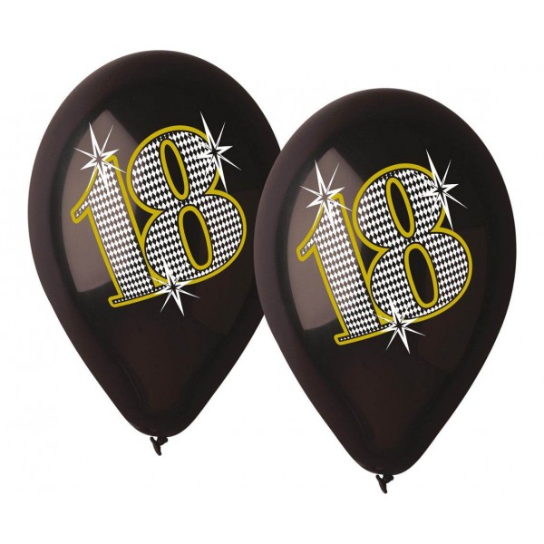 Balony na 18 urodziny 5szt