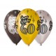 Balony Premium "Happy Birthday 60"30cm 6 szt