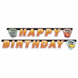 Baner "Cars 3" Happy Birthday 200cm