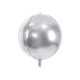 Balon foliowy Kula srebrny 40cm