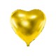 Balon foliowy serce złoty 45cm