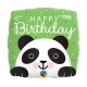 Balon foliowy Panda Happy Birthday 18cali 46cm