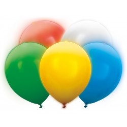 Balony ledowe świecące kolorowe 5szt