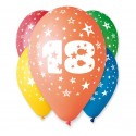 Balony na 18 urodziny 12cali 30cm 5szt