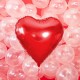 Balon foliowy serce 45cm czerwony