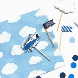 Serwetki papierowe Chmurki 33x33cm 20szt