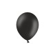 Balony pastelowe czarne 12cali 30cm 100szt 