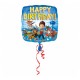 Balon foliowy Happy Birthday Psi Patrol 18cali 45cm