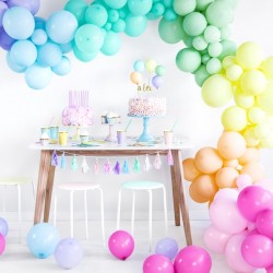 Balony pastelowe mix kolorów 5cali 12cm 100szt Strong