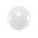 Balon Gigant pastelowy biały 1metr