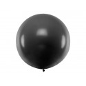 Balon Gigant pastelowy czarny 1metr