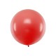 Balon Gigant pastelowy czerwony 1metr