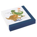 Serwetki papierowe Dinozaury 33x33cm 20szt