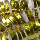 Serpentyny holograficzne złote 3,8m 18szt