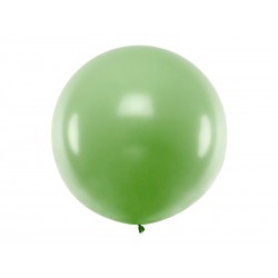 Balon Gigant pastelowy zielony 1metr