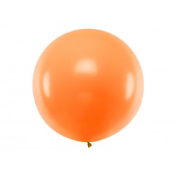 Balon Gigant pastelowy pomarańczowy 1metr