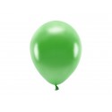 Balony Eco metaliczne zielone 11cali 26cm 10szt