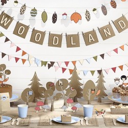 Klamerki drewniane jasnoniebieskie 20szt