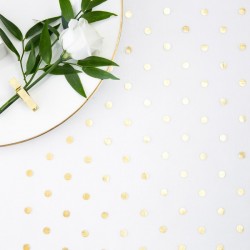 Organza dekoracyjna biała 9m