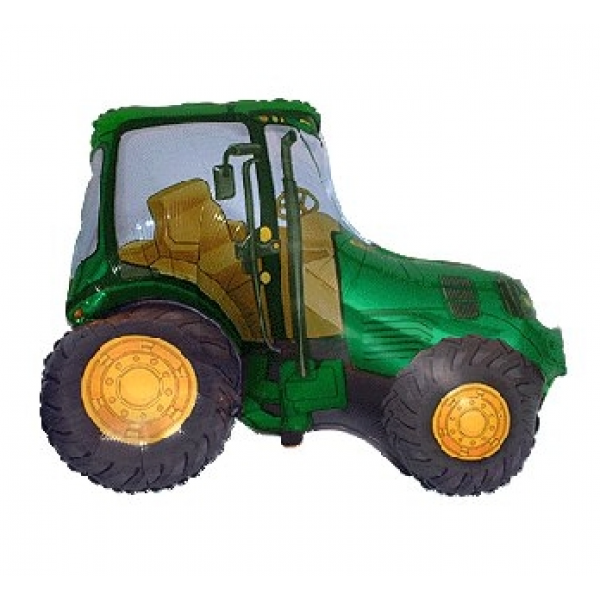 Balon foliowy traktor zielony 24cali 61cm