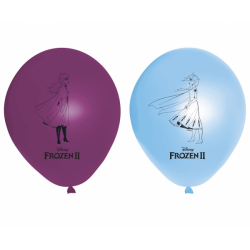 Balony lateksowe Kraina Lodu 2 11cali 28cm 8szt