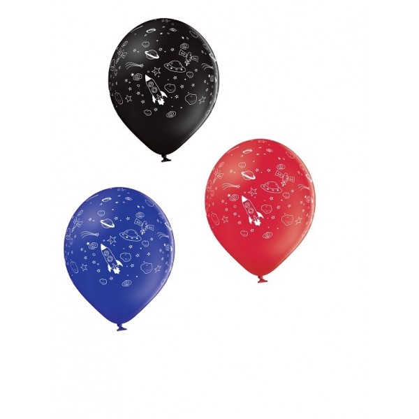Balony pastelowe Kosmos mix kolorów 5szt