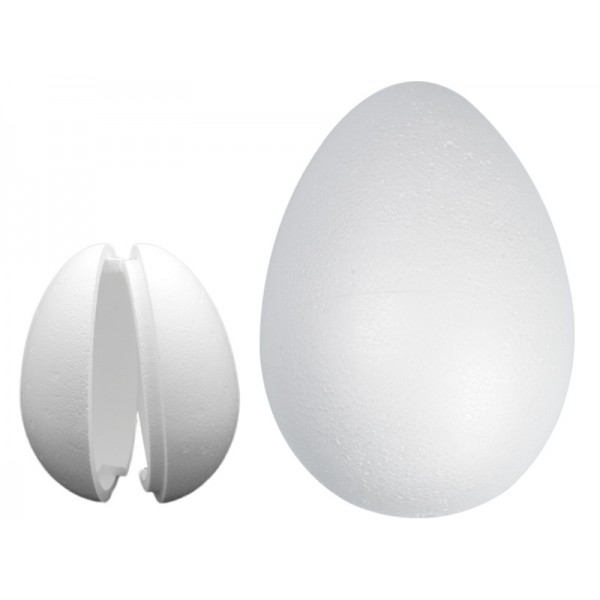 Jajko styropianowe puste 2 połówki 20cm