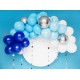 Girlanda balonowa niebieska 200cm