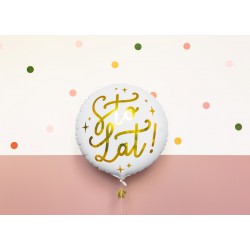 Balon foliowy Sto lat 35cm