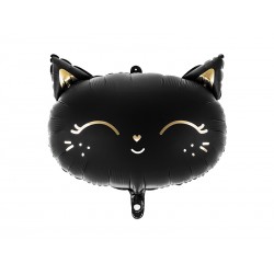 Balon foliowy Kotek czarny 48x36cm
