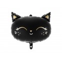 Balon foliowy Kotek czarny 48x36cm