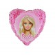 Balon foliowy Barbie serce 18cali 45cm