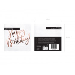 Serwetki papierowe Happy Birthday 33x33cm 20szt